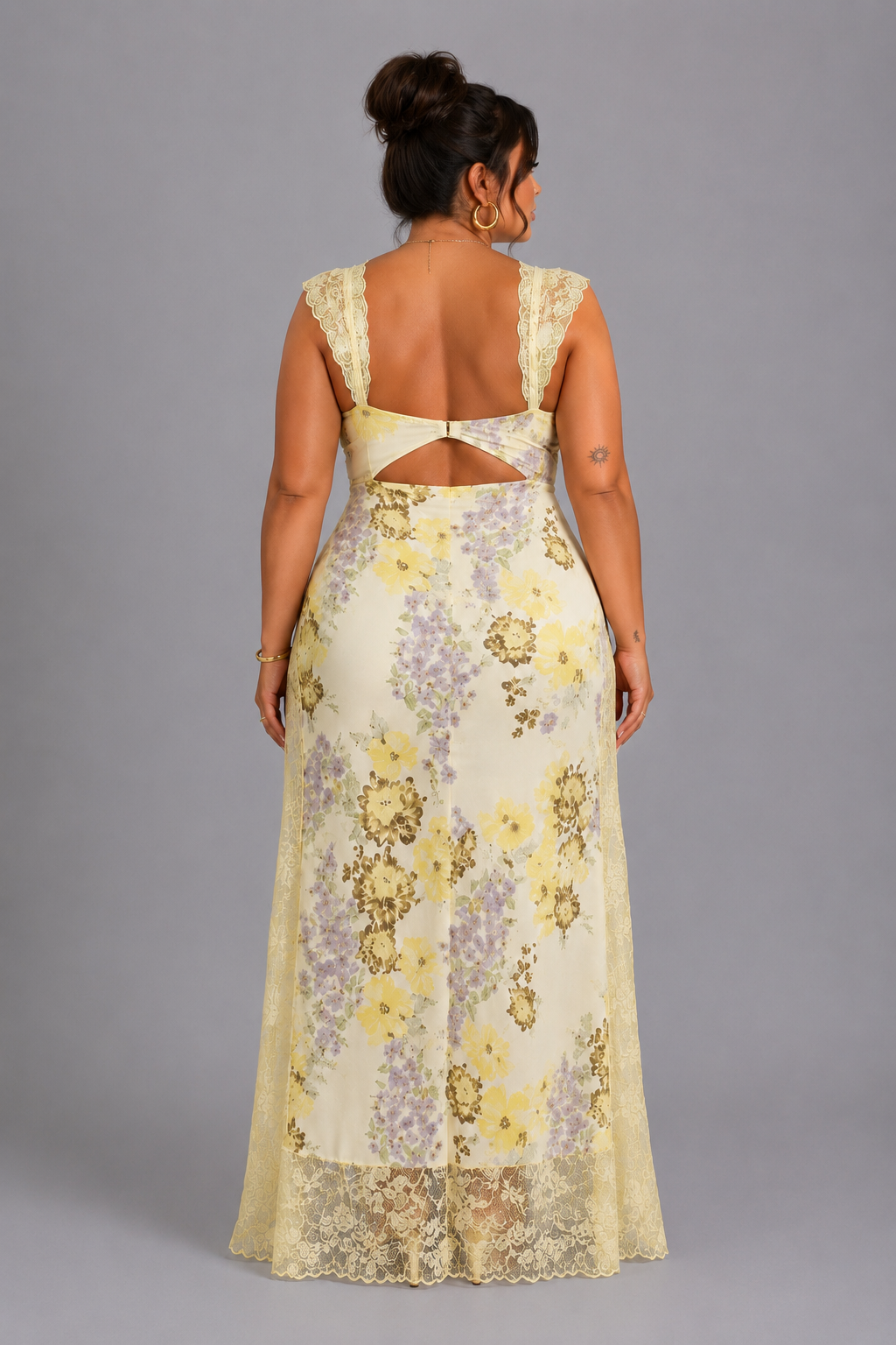 Celestine Floral Lace Maxi Dress