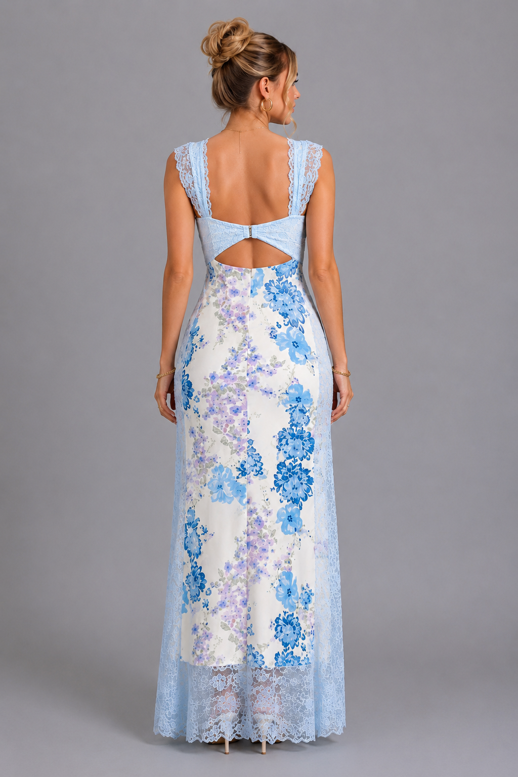 Celestine Floral Lace Maxi Dress